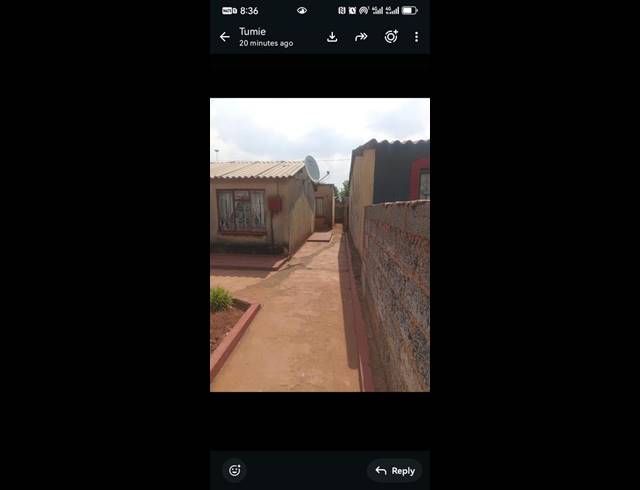2 BEDROOM HOUSE FOR SALE IN VOSLOORUS EXT